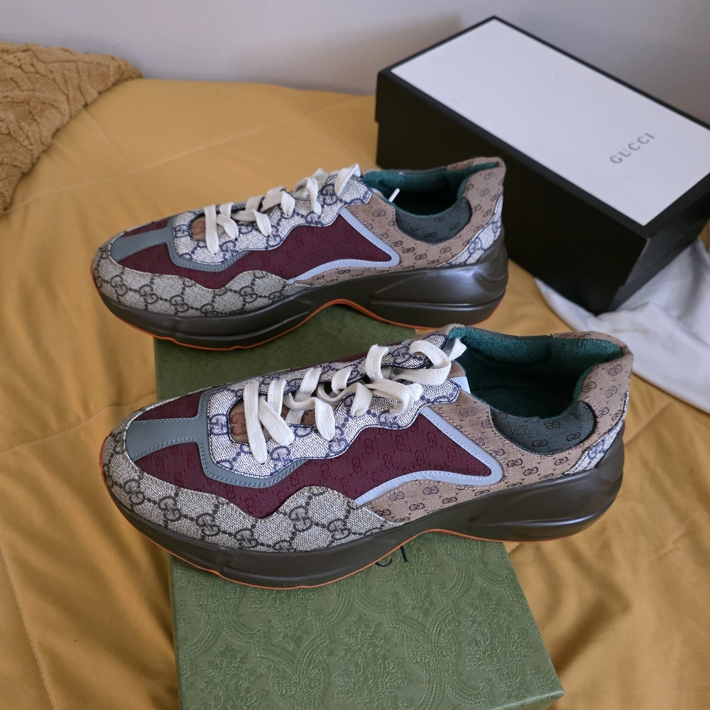 Authentic Gucci Multicolor Sneakers
